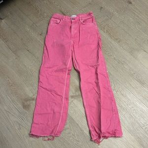Zara Pink Jeans